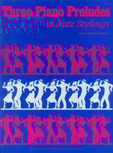 Three Piano Preludes in Jazz Stylin piano sheet music cover
